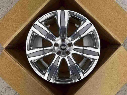 Кованые диски Ju-Tuning 1603 графит porsche gunmetal полированная лицевая часть R21–R22 5x120 на Range Rover, Defender