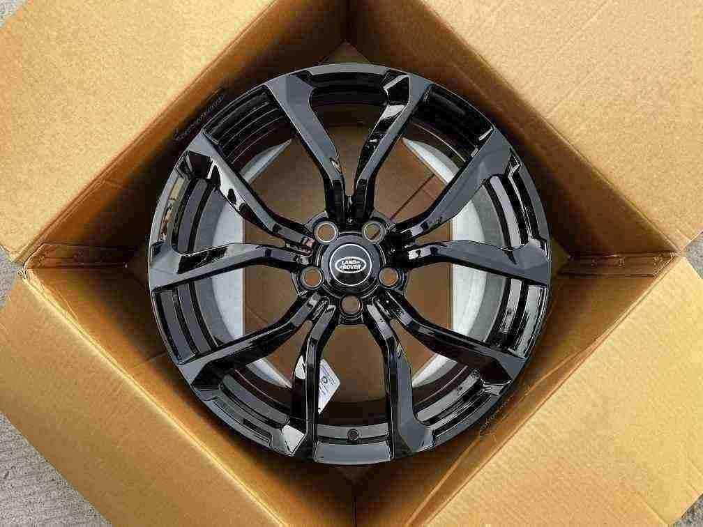Кованые диски Ju-Tuning 1609 чёрный глянец R20–R22 5x120 на Range Rover, Defender