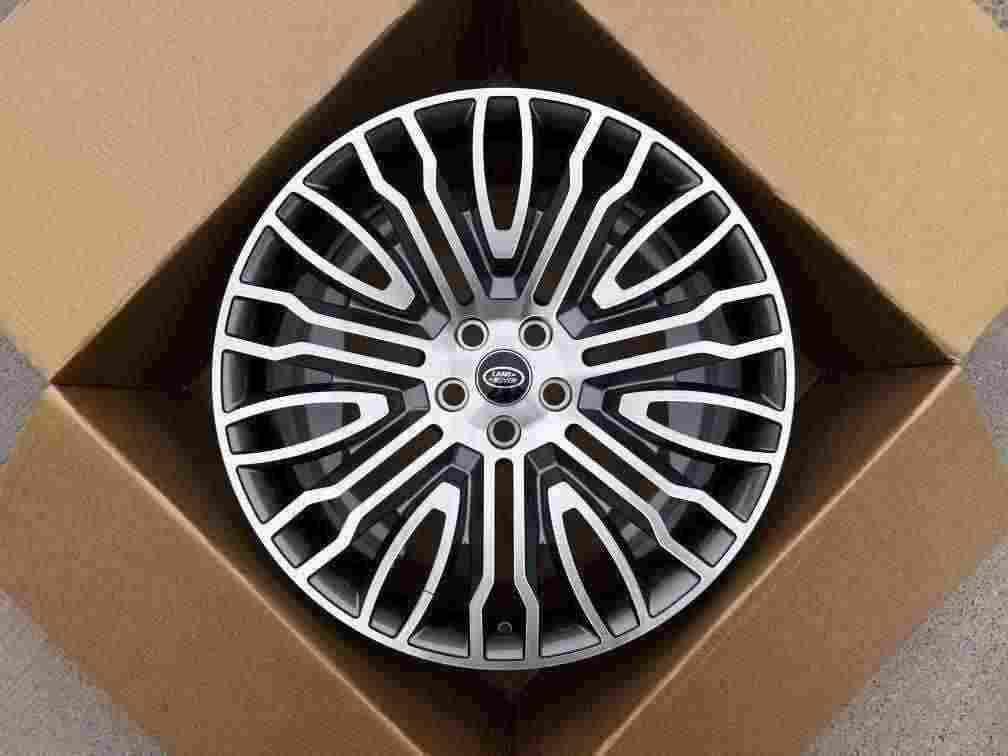 Кованые диски Ju-Tuning 1612 графит porsche gunmetal R21–R22 5x120 на Range Rover, Defender