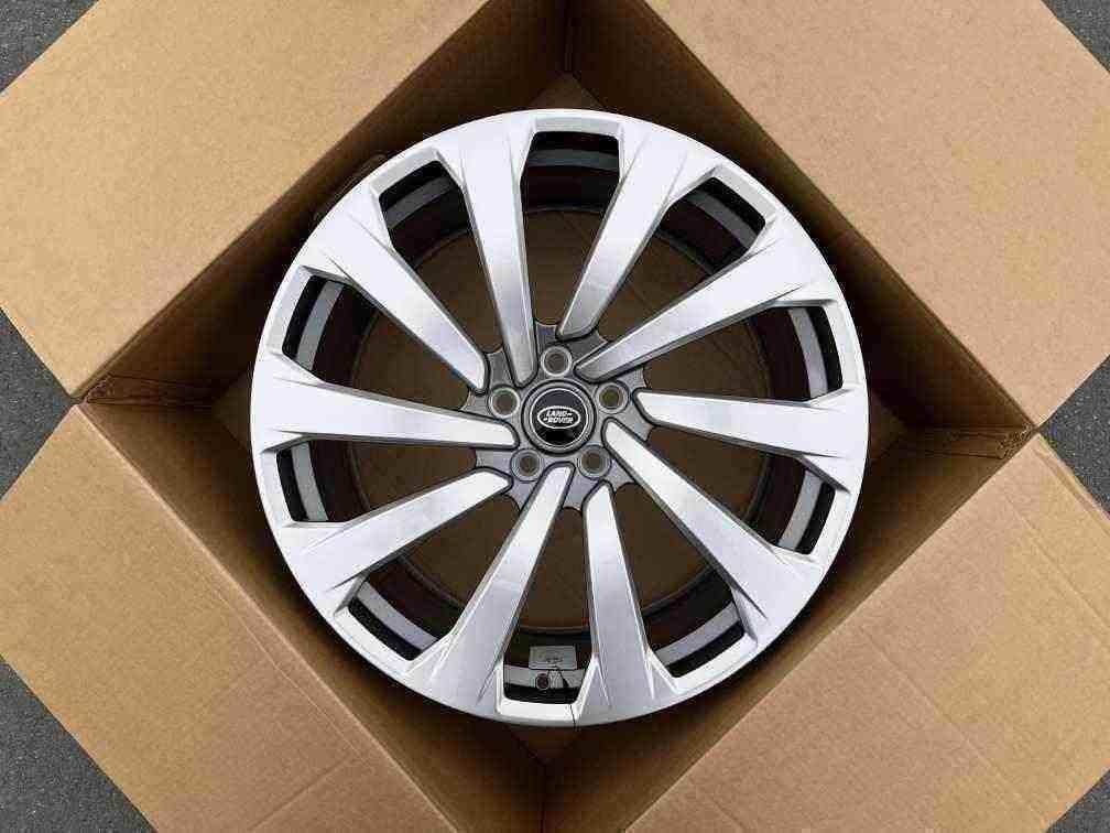 Кованые диски Ju-Tuning 1621 графит porsche gunmetal R21–R23 5x120 на Range Rover, Defender