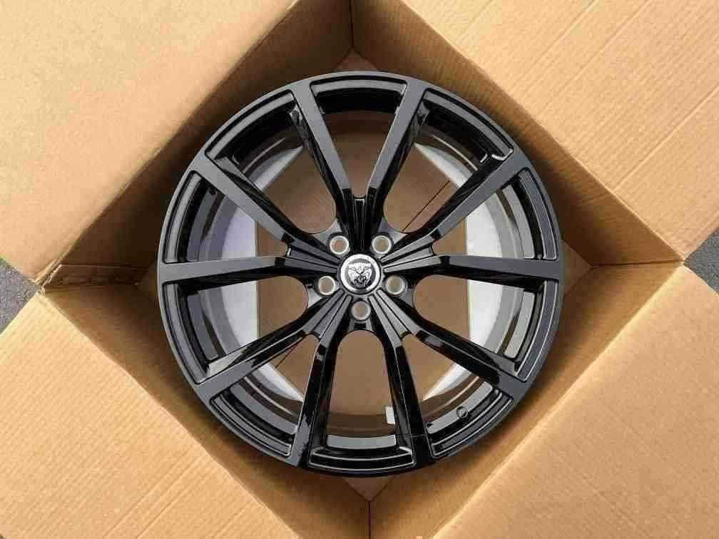 Кованые диски Ju-Tuning 1806 чёрный глянец R20–R21 5x108 на Jaguar