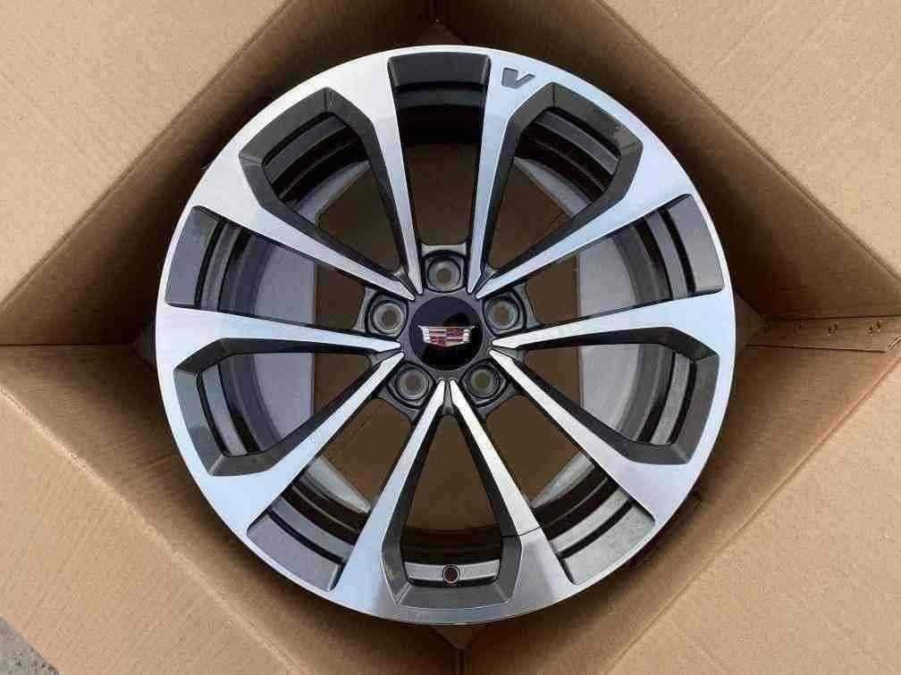 Кованые диски Ju-Tuning 1901 графит mercedes gunmetal R18 5x115 на Cadillac Escalade, Lincoln