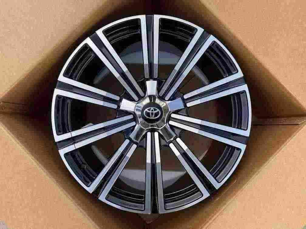 Кованые диски Ju-Tuning 1904 графит mercedes gunmetal R18–R21 6x139.7 / 5x150 на Land Cruiser 200/105 — фото 2