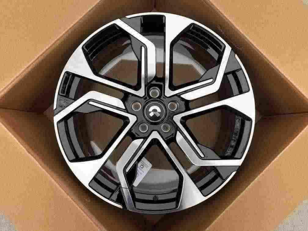 Кованые диски Ju-Tuning 1912 чёрный глянец R20–R21 5x120 на Tesla S/X, NIO, Hongqi