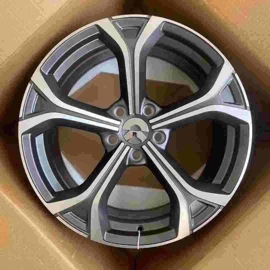 Кованые диски Ju-Tuning 1927 матовый графит mercedes gunmetal R19–R20 5x120 на Tesla S/X, NIO, Hongqi