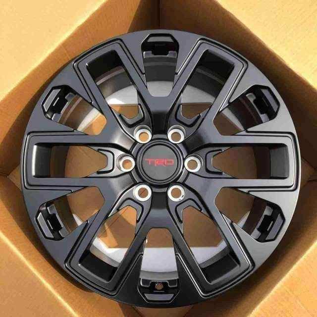 Кованые диски Ju-Tuning 1928 чёрный мат R18–R22 6x139.7 на Prado, Hilux, Tank 300