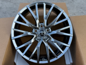 Кованые диски Ju-Tuning 1933 серебристый sky silver R19–R20 5x114.3 на Camry, RAV4, Lexus