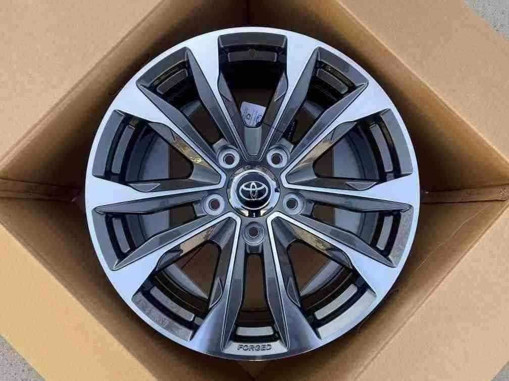 Кованые диски Ju-Tuning 1938 графит mercedes gunmetal R20–R21 5x150 на Land Cruiser 200/105