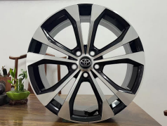 Кованые диски Ju-Tuning 1949 чёрный глянец R19–R20 5x114.3 на Camry, RAV4, Lexus