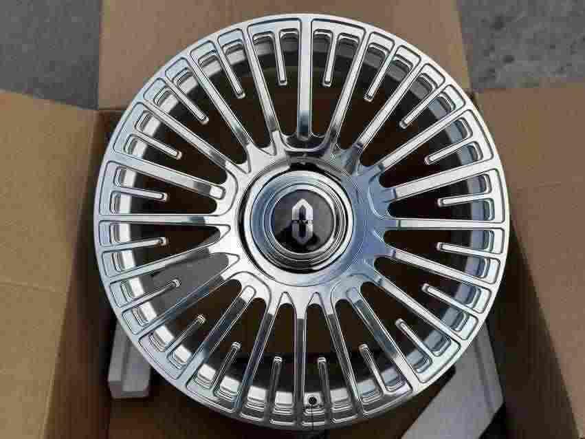Кованые диски Ju-Tuning 1959 полировка R21–R22 5x120 на AITO, Li Auto, Xiaomi, Zeekr