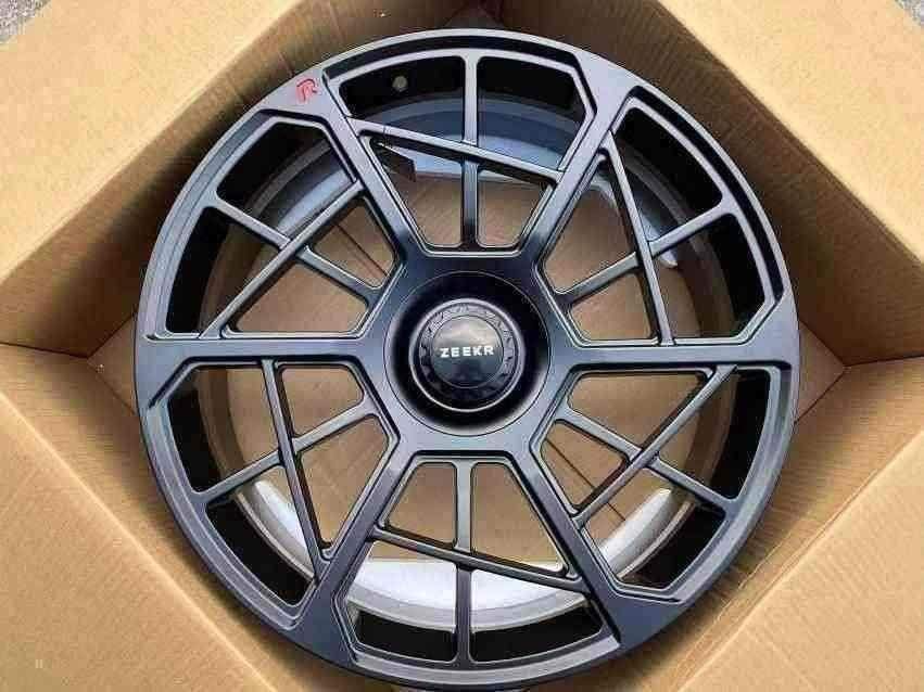 Кованые диски Ju-Tuning 1963 чёрный мат R21–R22 5x108 на Tesla, Zeekr, BYD