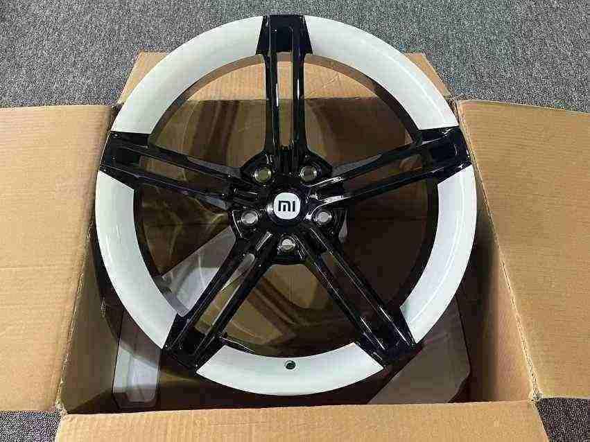 Кованые диски Ju-Tuning 1965 чёрный глянец R19–R20 5x112 / 5x120 / 5x114.3 / 5x108 на Tesla, Zeekr, BYD