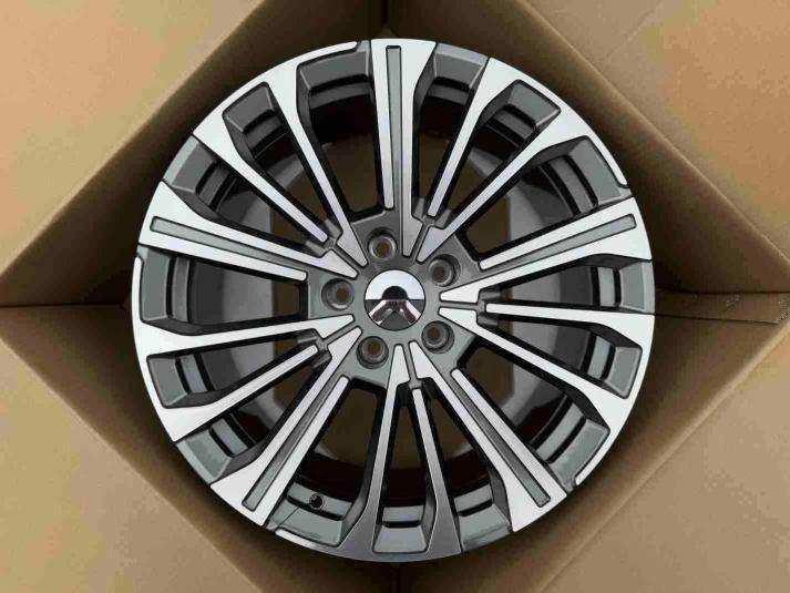 Кованые диски Ju-Tuning 1970 серый R19 5x120 на Tesla S/X, NIO, Hongqi