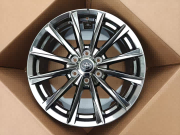 Кованые диски Ju-Tuning 1976 чёрный глянец повышенного блеска R20–R22 6x139.7 на Prado, Hilux, Tank 300