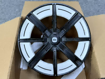 Кованые диски Ju-Tuning 1978 чёрный мат R20 5x114.3 на Tesla 3/Y, BYD, Zeekr