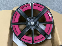 Кованые диски Ju-Tuning 1978 чёрный мат R20 5x114.3 на Tesla 3/Y, BYD, Zeekr — фото 2