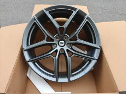 Кованые диски Ju-Tuning 1985 матовый графит porsche gunmetal R19–R21 5x114.3 на Tesla 3/Y, BYD, Zeekr