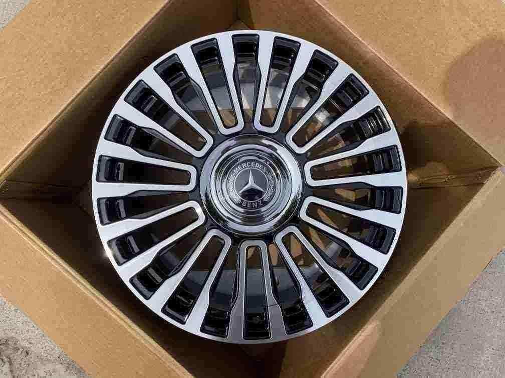 Кованые диски Ju-Tuning 2101 чёрный глянец R18–R22 5x112 / 5x120 / 5x114.3 / 5x108 / 6x120