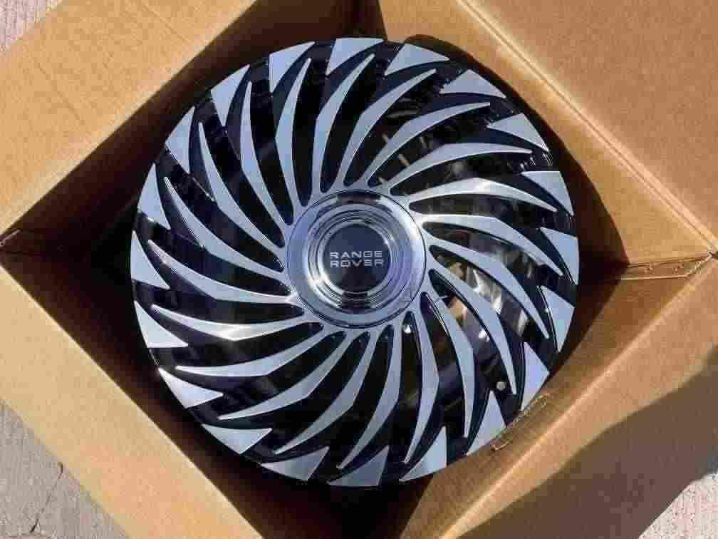 Кованые диски Ju-Tuning 2104L чёрный глянец R20–R22 5x120