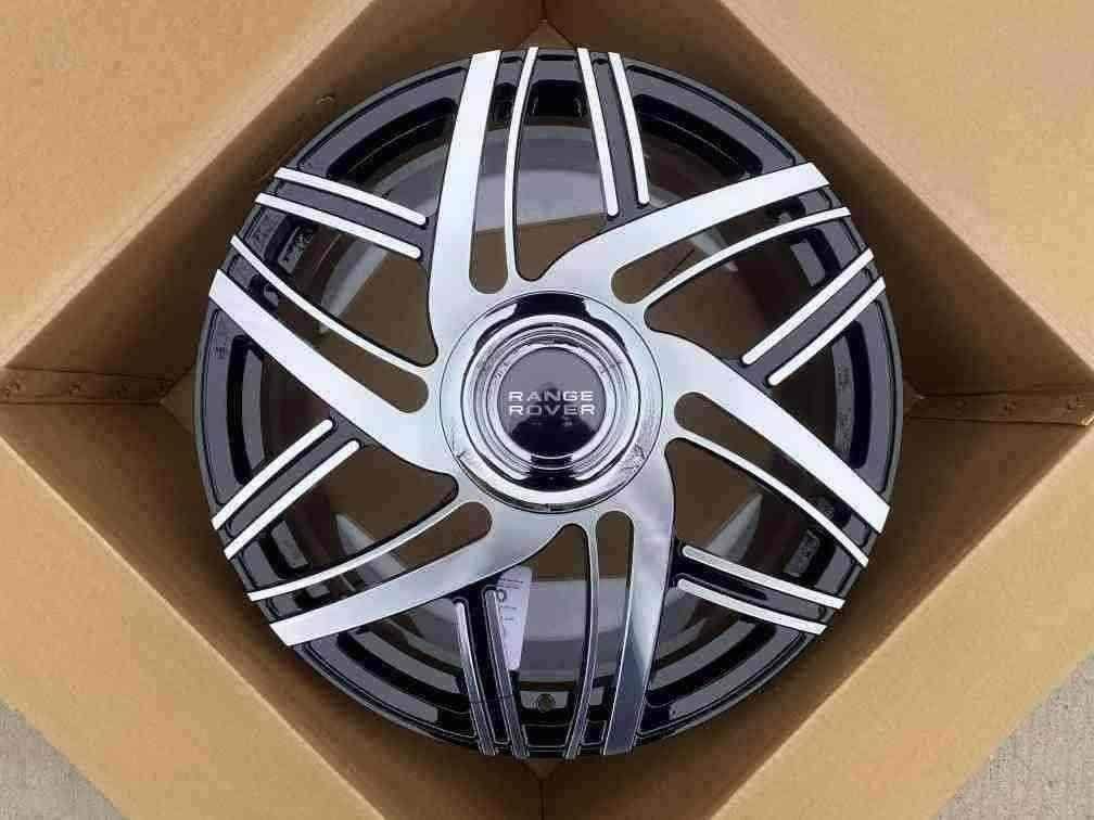 Кованые диски Ju-Tuning 2106L чёрный глянец R21–R22 5x120