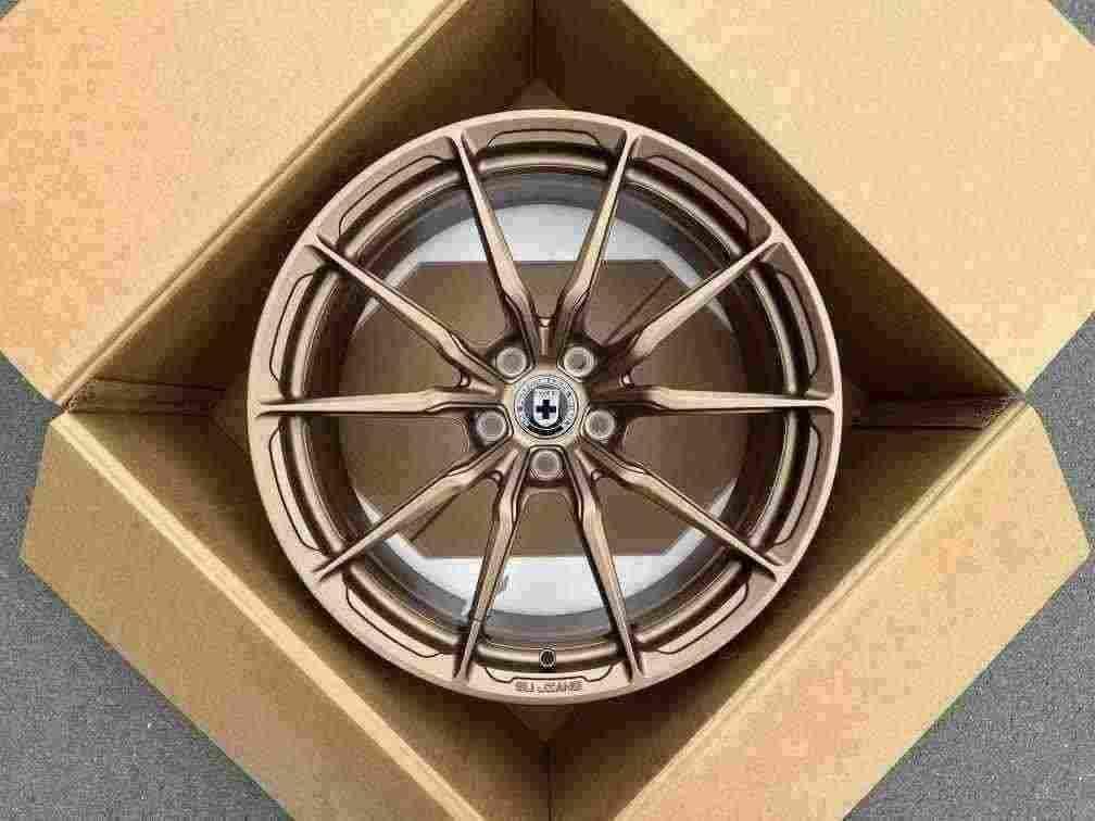 Кованые диски Ju-Tuning 2165 матовая бронза R19–R20 5x112 / 5x120 / 5x114.3 / 5x108