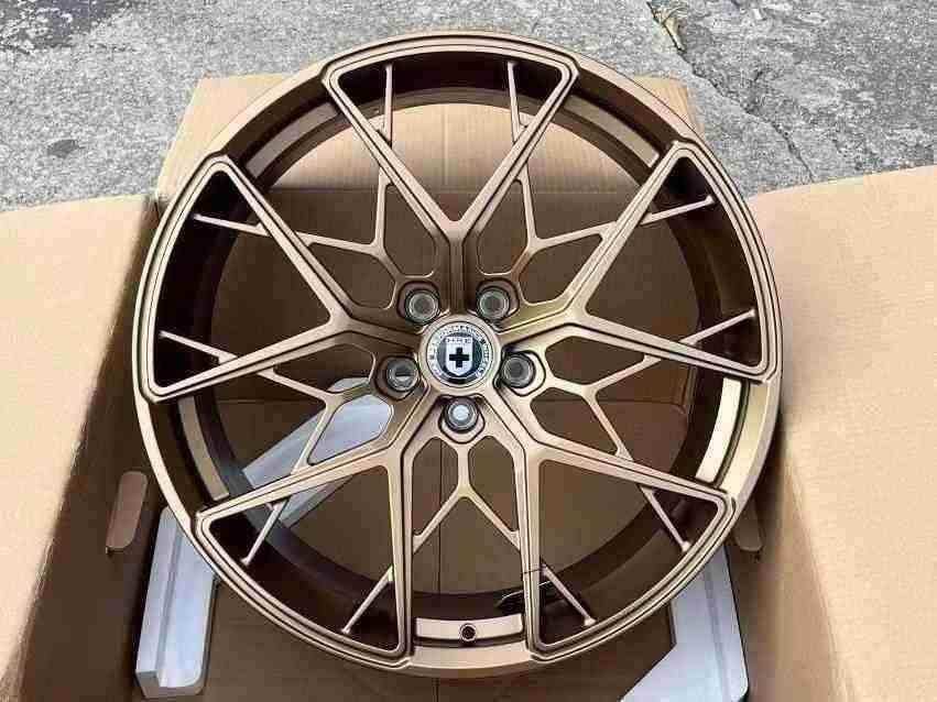 Кованые диски Ju-Tuning 2166b матовая бронза R18–R22 5x112 / 5x120 / 5x108 / 5x114.3