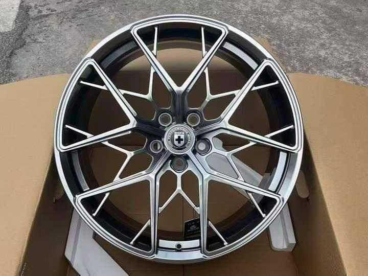Кованые диски Ju-Tuning 2166G серебристый sky silver R18–R22 5x112 / 5x120 / 5x114.3 / 5x108
