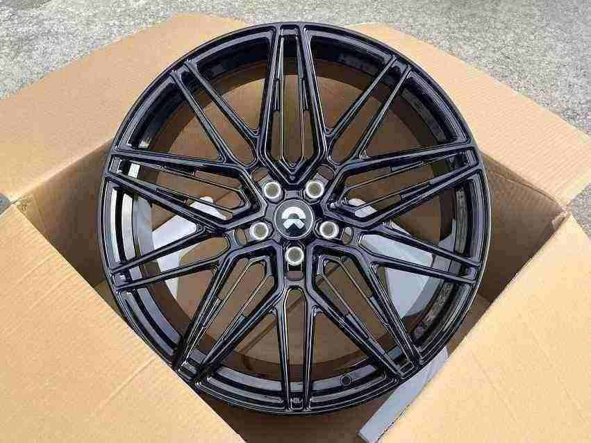 Кованые диски Ju-Tuning 2171 .5, чёрный глянец R23 5x120