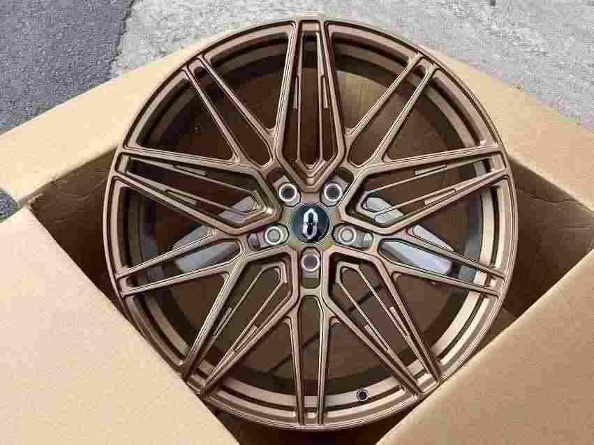 Кованые диски Ju-Tuning 2171 матовая бронза R20–R22 5x112 / 5x120 / 5x114.3 / 5x108