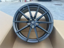 Кованые диски Ju-Tuning 2173 матовый чёрный R19–R20 5x112