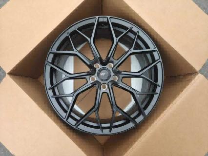 Кованые диски Ju-Tuning 2175 чёрный мат R19–R22 5x112 / 5x120 / 5x114.3 / 5x108