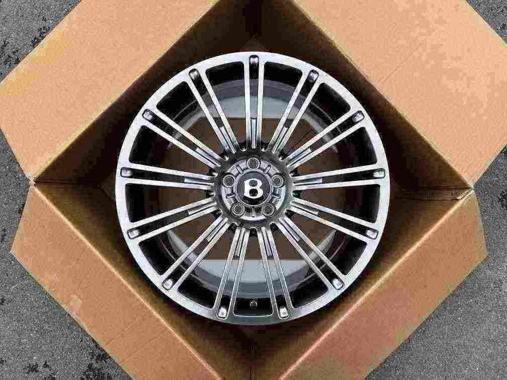 Кованые диски Ju-Tuning 2803G серебристый sky silver R20 5x112 на Bentley, Rolls-Royce
