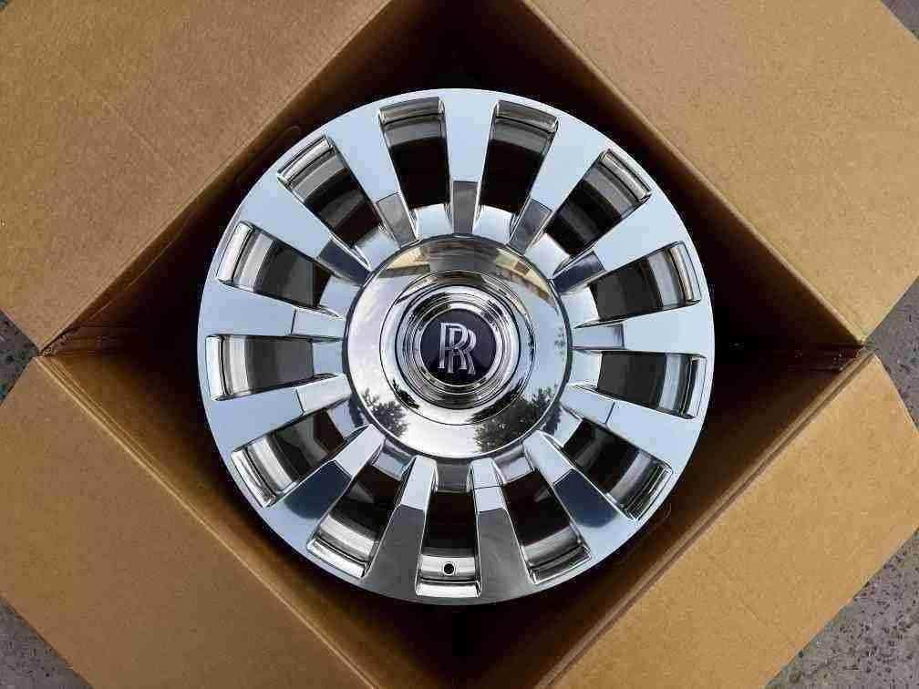 Кованые диски Ju-Tuning 2830 зеркальная полировка R20–R21 5x120 на Bentley, Rolls-Royce