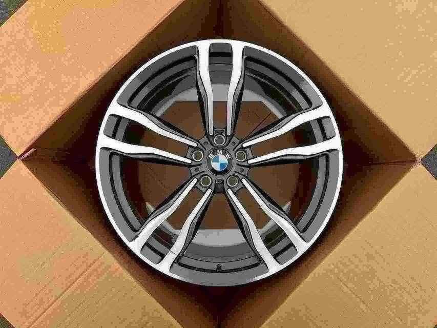 Кованые диски Ju-Tuning 6013 графит porsche gunmetal R20–R21 5x120 на BMW 3/5/7, X5/X6