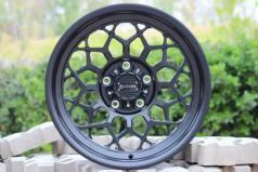 Кованые диски Ju-Tuning FF-06 чёрный мат R17 6x139.7 / 6x135 / 5x127 на внедорожники и пикапы