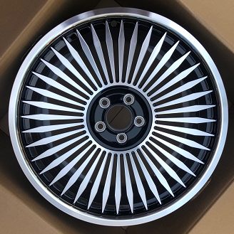 Кованые диски Ju-Tuning PLUS чёрный глянец R18–R20 5x112 на Audi A4-A8/Q7, VW