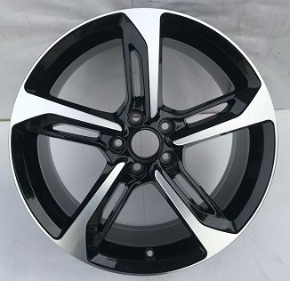 Кованые диски Ju-Tuning HJ0004 чёрный глянец R18–R21 5x112 на Audi A4-A8/Q7, VW