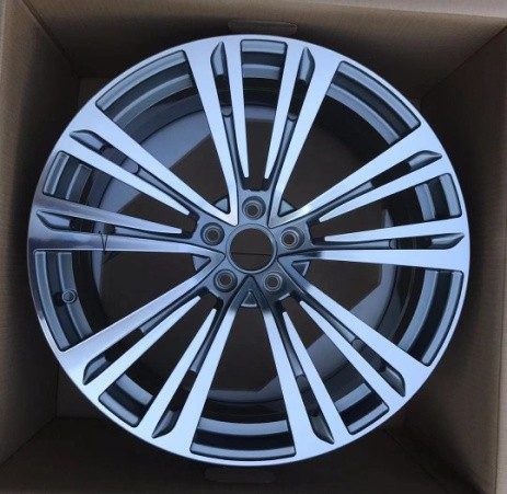 Кованые диски Ju-Tuning HJ0068 графит gunmetal R19–R20 5x112 на Audi A4-A8/Q7, VW