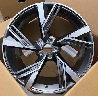 Кованые диски Ju-Tuning HJ0085 зеркальная полировка R20–R21 5x112 на Audi A4-A8/Q7, VW