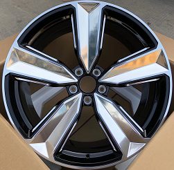 Кованые диски Ju-Tuning ZL0105 чёрный глянец R18 5x112 на Audi A4-A8/Q7, VW