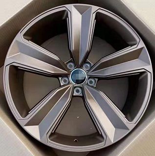 Кованые диски Ju-Tuning HJ0105 матовая бронза R18–R21 5x112 на Audi A4-A8/Q7, VW — фото 2