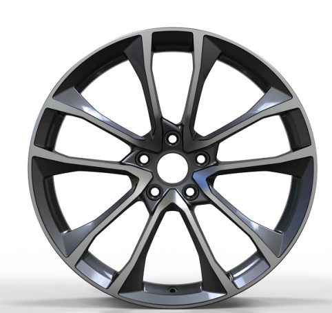 Кованые диски Ju-Tuning HJ0281 графит gunmetal R19 5x112 на Audi A4-A8/Q7, VW