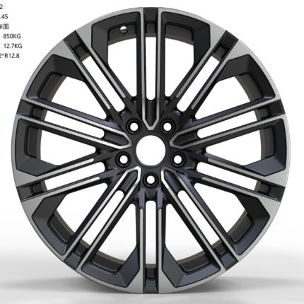 Кованые диски Ju-Tuning HJ0323 чёрный мат R19 5x112 на Audi A4-A8/Q7, VW