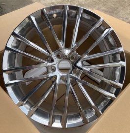 Кованые диски Ju-Tuning HJ0359 зеркальная полировка R18–R19 5x112 на Audi A4-A8/Q7, VW