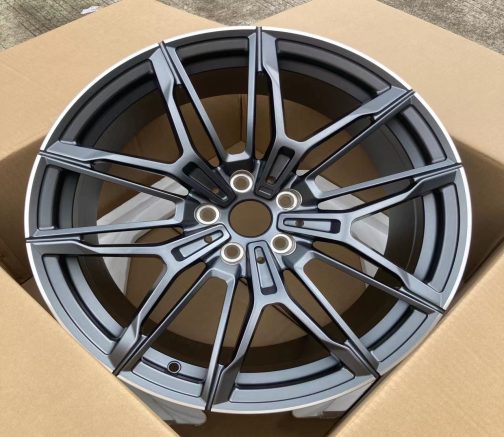 Кованые диски Ju-Tuning HJ0377 матовый графит R19–R20 5x112 на BMW G-серии, X3-X7