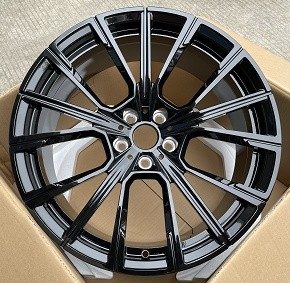 Кованые диски Ju-Tuning HJ0092 чёрный глянец R18–R20 5x120 / 5x112 на BMW 3/5/7, X5/X6 — фото 2
