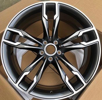 Кованые диски Ju-Tuning HJ0207 графит gunmetal R18–R19 5x112 / 5x120 на BMW 3/5/7, X5/X6