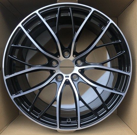 Кованые диски Ju-Tuning HJ0318 графит gunmetal R18–R19 5x120 на BMW 3/5/7, X5/X6