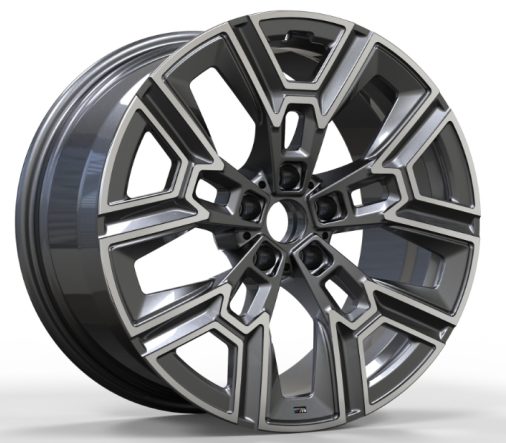 Кованые диски Ju-Tuning HJ0467 графит gunmetal R18–R20 5x112 на BMW G-серии, X3-X7