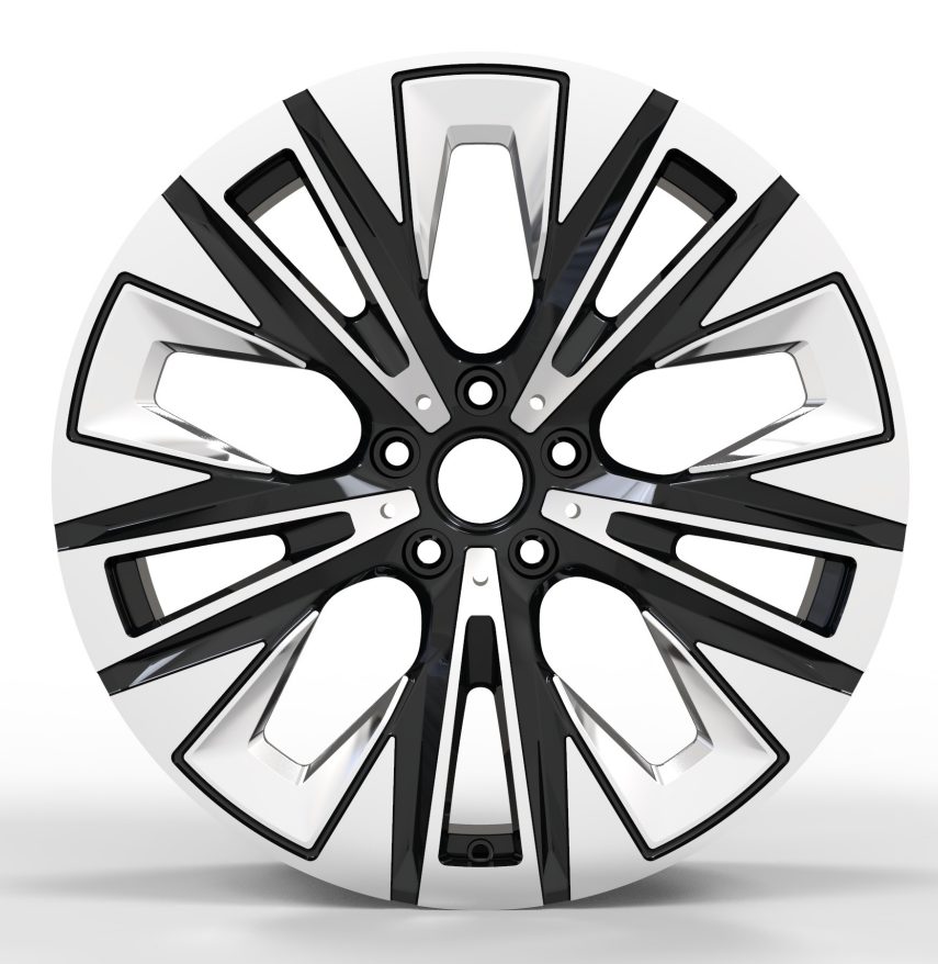 Кованые диски Ju-Tuning HJ0567 чёрный мат R19–R21 5x112 на BMW G-серии, X3-X7